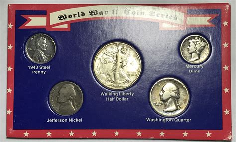 world war ii coin set.